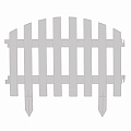 Забор декоративный "Винтаж", 28х300 см, белый, Россия// Palisad Забор декоративный "Винтаж", 28х300 см, белый, Россия// Palisad