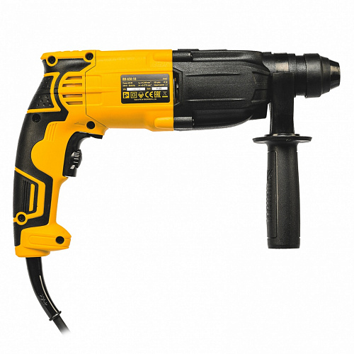 Перфоратор электрический RH-650-18, SDS-plus, 650 Вт, 2,0 Дж, 3 плюс 1 реж.// Denzel Перфоратор электрический RH-650-18, SDS-plus, 650 Вт, 2,0 Дж, 3 плюс 1 реж.// Denzel
