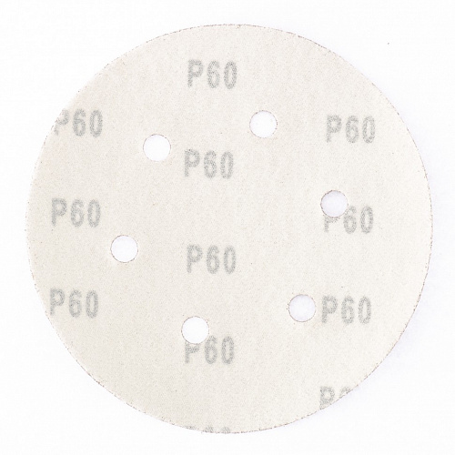 Круг абразивный на ворсовой подложке под "липучку", перфорированный, P 120, 150 мм, 5 шт.// Matrix Круг абразивный на ворсовой подложке под "липучку", перфорированный, P 120, 150 мм, 5 шт.// Matrix