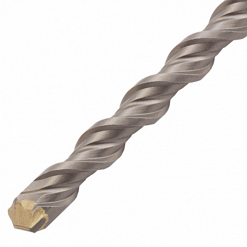 Бур по бетону, двойная спираль, Cobalt W-tip, 14x600 мм, SDS PLUS// Denzel Бур по бетону, двойная спираль, Cobalt W-tip, 14x600 мм, SDS PLUS// Denzel