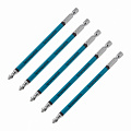 Набор бит PH2 х127, сталь S2, 5шт.// Gross Набор бит PH2 х127, сталь S2, 5шт.// Gross