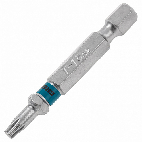 Набор бит TORX 15х50, сталь S2, 10 шт.// Gross Набор бит TORX 15х50, сталь S2, 10 шт.// Gross