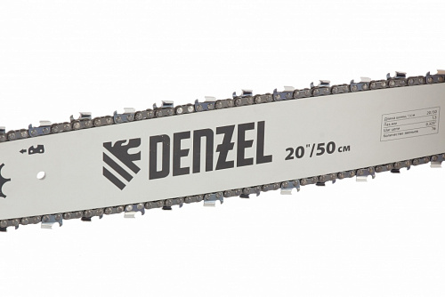 Пила цепная бензиновая DGS-5820, шина 50 см, 58см3, 4,1 л.с., шаг 0,325, паз 1,5 мм, 76 зв// Denzel Пила цепная бензиновая DGS-5820, шина 50 см, 58см3, 4,1 л.с., шаг 0,325, паз 1,5 мм, 76 зв// Denzel