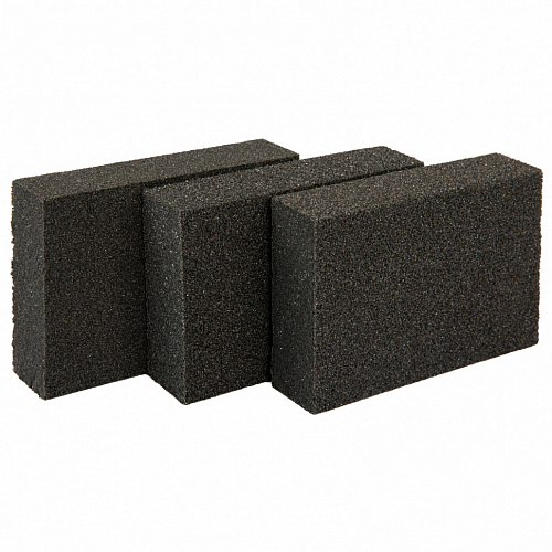 Губка для шлифования, 100 х 70 х 25 мм, средняя жестк., 3 шт., P 60/80, P 60/100, P 80/120// Matrix Губка для шлифования, 100 х 70 х 25 мм, средняя жестк., 3 шт., P 60/80, P 60/100, P 80/120// Matrix