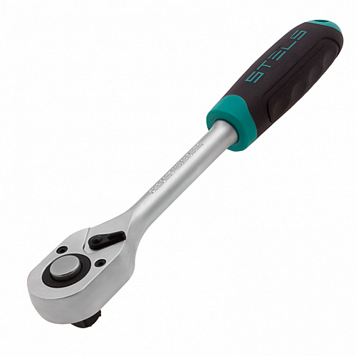 Ключ-трещотка 1/2", 72 зуба, с быстрым сбросом, CrV// Stels Ключ-трещотка 1/2", 72 зуба, с быстрым сбросом, CrV// Stels