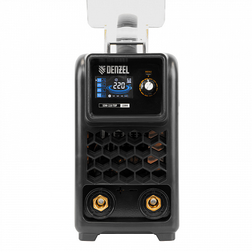 Аппарат инвертор. дуговой сварки SDM-220 Top, 220 А, ПВ 60%// Denzel Аппарат инвертор. дуговой сварки SDM-220 Top, 220 А, ПВ 60%// Denzel