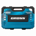 Набор инструментов, 1/4", 1/2", CrV, 120 зубьев, 76 предметов// Gross Набор инструментов, 1/4", 1/2", CrV, 120 зубьев, 76 предметов// Gross