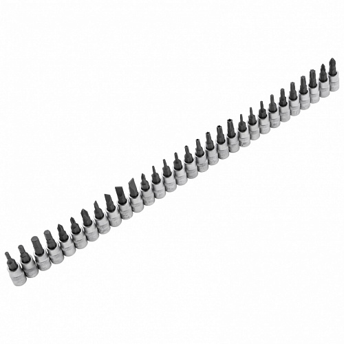 Набор инструментов, 1/4", 3/8", 1/2", Cr-V, S2, усиленный кейс, 151 предмет// Stels Набор инструментов, 1/4", 3/8", 1/2", Cr-V, S2, усиленный кейс, 151 предмет// Stels