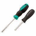 Набор инструментов, 1/4", 3/8", 1/2", Cr-V, S2, усиленный кейс, 216 предметов// Stels Набор инструментов, 1/4", 3/8", 1/2", Cr-V, S2, усиленный кейс, 216 предметов// Stels
