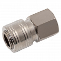 Муфта универсальная быстросъемная ("мама"), внутренняя резьба 1/2", 1 шт.// Stels Муфта универсальная быстросъемная ("мама"), внутренняя резьба 1/2", 1 шт.// Stels