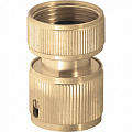 Соединитель латунный быстросъемный, внутренняя резьба 1/2"// Palisad Соединитель латунный быстросъемный, внутренняя резьба 1/2"// Palisad