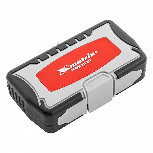 Набор бит, магнитный адаптер, CrV, в пласт.боксе, 64 шт.// Matrix Набор бит, магнитный адаптер, CrV, в пласт.боксе, 64 шт.// Matrix
