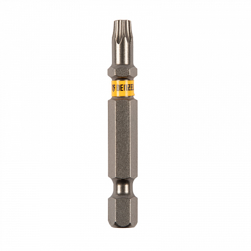 Набор бит TORX 25х50, сталь S2, шестигранный профиль, 10 шт.// Denzel Набор бит TORX 25х50, сталь S2, шестигранный профиль, 10 шт.// Denzel