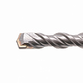 Бур по бетону, двойная спираль, Cobalt W-tip, 12x160 мм, SDS PLUS// Denzel Бур по бетону, двойная спираль, Cobalt W-tip, 12x160 мм, SDS PLUS// Denzel