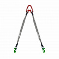 Строп HITCH REGULAR 2СТ 5,0т 4,00м SF6 100мм Строп HITCH REGULAR 2СТ 5,0т 4,00м SF6 100мм