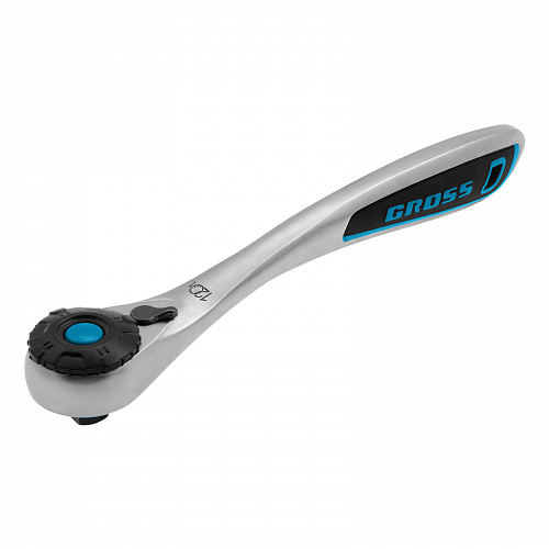 Ключ трещоточный, 120 зубьев 1/2"// Gross Ключ трещоточный, 120 зубьев 1/2"// Gross