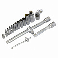 Набор инструментов, 1/4", 1/2", CrV, 120 зубьев, 78 предметов// Gross Набор инструментов, 1/4", 1/2", CrV, 120 зубьев, 78 предметов// Gross