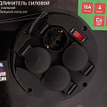 Удлинитель силовой на стальной катушке, КГ 3х2,5 мм, 50м, 4 розетки, 16А, тип УХз-16// Сибртех Удлинитель силовой на стальной катушке, КГ 3х2,5 мм, 50м, 4 розетки, 16А, тип УХз-16// Сибртех