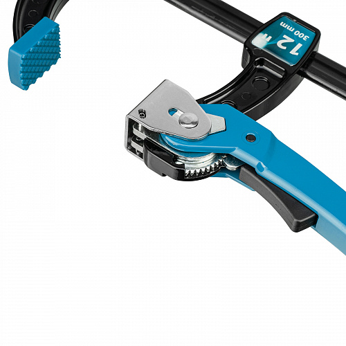 Струбцина реечная быстрозажимная,металлический корпус,рычажный храповый механизм,12"/ 300 мм// Gross Струбцина реечная быстрозажимная,металлический корпус,рычажный храповый механизм,12"/ 300 мм// Gross