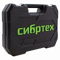 Набор инструментов 1/2", 1/4", CrV, 108 предметов //Сибртех Набор инструментов 1/2", 1/4", CrV, 108 предметов //Сибртех