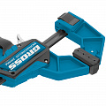 Струбцина реечная,быстрозажимная,пистолетного типа,пошаг.механизм,пластиковый корпус,150мм// Gross Струбцина реечная,быстрозажимная,пистолетного типа,пошаг.механизм,пластиковый корпус,150мм// Gross