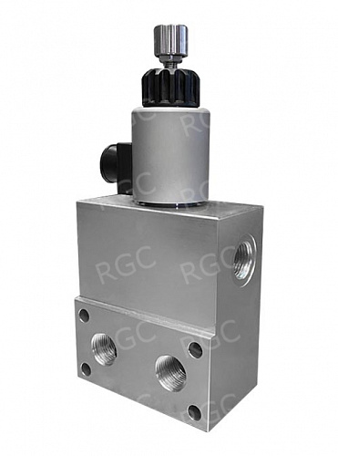 Пропорциональный регулятор расхода RGFR-12/2EC-24VDC Пропорциональный регулятор расхода RGFR-12/2EC-24VDC