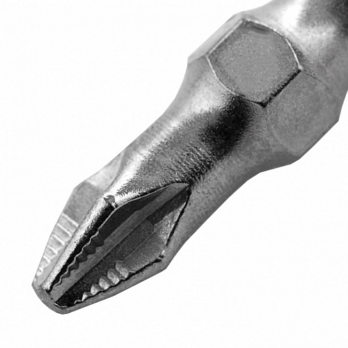 Набор бит двухстор., PH2-PH2х45мм, сталь S2, 10шт.// Gross Набор бит двухстор., PH2-PH2х45мм, сталь S2, 10шт.// Gross