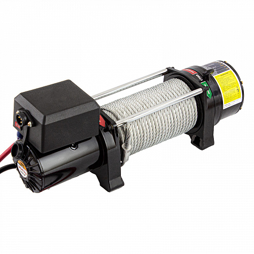 Лебедка автомобильная электрическая LB- 3000, 3,6 т, 3,4 кВт, 12 В// Denzel Лебедка автомобильная электрическая LB- 3000, 3,6 т, 3,4 кВт, 12 В// Denzel