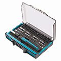 Отвертка-реверс для точн. раб., 48 пред., PH + PZ + SL + HEX + Torx + TT, CrMo, 2к рукоятка// Gross Отвертка-реверс для точн. раб., 48 пред., PH + PZ + SL + HEX + Torx + TT, CrMo, 2к рукоятка// Gross