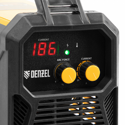 Аппарат инвертор. дуговой сварки DM-180 Standart, 180 А, ПВ 60%// Denzel Аппарат инвертор. дуговой сварки DM-180 Standart, 180 А, ПВ 60%// Denzel