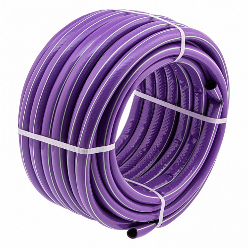 Шланг поливочный армированный 3 слойный, серия Violet, 3/4", 25 м// Palisad Шланг поливочный армированный 3 слойный, серия Violet, 3/4", 25 м// Palisad