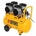 Компрессор безмаслянный малошумный DLS 2200/50, 2200 Вт, 2х1100, 50 л, 380 л/мин// Denzel Компрессор безмаслянный малошумный DLS 2200/50, 2200 Вт, 2х1100, 50 л, 380 л/мин// Denzel