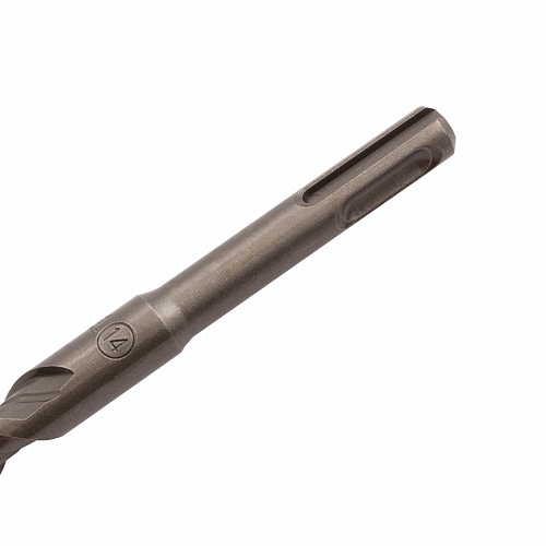 Бур по бетону, двойная спираль, Cobalt W-tip, 14x160 мм, SDS PLUS// Denzel Бур по бетону, двойная спираль, Cobalt W-tip, 14x160 мм, SDS PLUS// Denzel