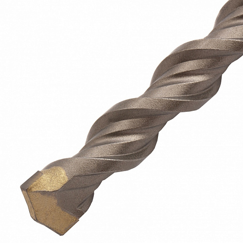 Бур по бетону, двойная спираль, Cobalt W-tip, 16x600 мм, SDS PLUS// Denzel Бур по бетону, двойная спираль, Cobalt W-tip, 16x600 мм, SDS PLUS// Denzel
