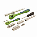 Набор инструментов 1/2", 1/4", CrV, 108 предметов //Сибртех Набор инструментов 1/2", 1/4", CrV, 108 предметов //Сибртех
