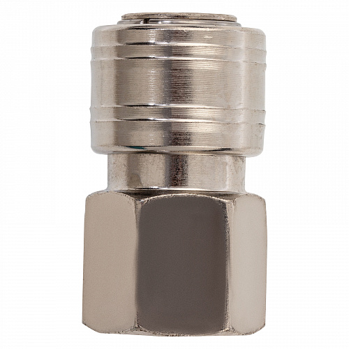 Муфта универсальная быстросъемная ("мама"), внутренняя резьба 1/2", 1 шт.// Stels Муфта универсальная быстросъемная ("мама"), внутренняя резьба 1/2", 1 шт.// Stels