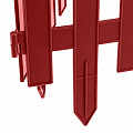 Забор декоративный "Романтика", 28х300 см, терракот, Россия// Palisad Забор декоративный "Романтика", 28х300 см, терракот, Россия// Palisad