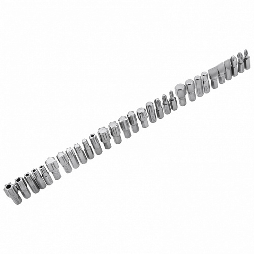 Набор инструментов, 1/2", 3/8", 1/4", CrV, 120 зубьев, 216 предметов// Gross Набор инструментов, 1/2", 3/8", 1/4", CrV, 120 зубьев, 216 предметов// Gross