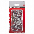 Заклепки 4,0 х 10 мм RAL 8017 (темно-коричневый), 50 шт.// Matrix Заклепки 4,0 х 10 мм RAL 8017 (темно-коричневый), 50 шт.// Matrix