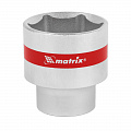 Головка торцевая, 32 мм, 6-гранная, CrV, под квадрат 1/2", хромированная// Matrix Головка торцевая, 32 мм, 6-гранная, CrV, под квадрат 1/2", хромированная// Matrix
