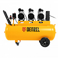 Компрессор безмаслянный малошумный DLS 2250/100, 2250 Вт, 3х750, 100 л, 410 л/мин блок упр// Denzel Компрессор безмаслянный малошумный DLS 2250/100, 2250 Вт, 3х750, 100 л, 410 л/мин блок упр// Denzel