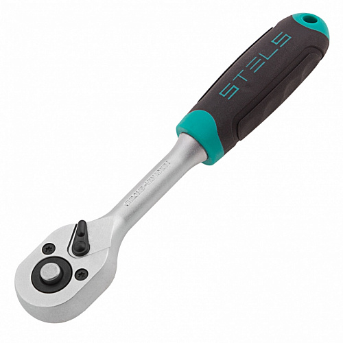 Ключ-трещотка 1/4", 72 зуба, с быстрым сбросом, CrV// Stels Ключ-трещотка 1/4", 72 зуба, с быстрым сбросом, CrV// Stels