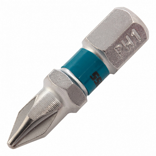 Набор бит PH1х25, сталь S2, 10 шт.// Gross Набор бит PH1х25, сталь S2, 10 шт.// Gross