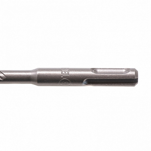 Бур по бетону, двойная спираль, Cobalt W-tip, 8x210 мм, SDS PLUS// Denzel Бур по бетону, двойная спираль, Cobalt W-tip, 8x210 мм, SDS PLUS// Denzel