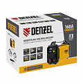 Аппарат инвертор. дуговой сварки DM-160 Standart, 160 А, ПВ 60%// Denzel Аппарат инвертор. дуговой сварки DM-160 Standart, 160 А, ПВ 60%// Denzel