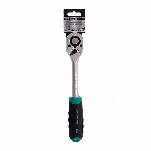 Ключ-трещотка 1/2", 72 зуба, с быстрым сбросом, CrV// Stels Ключ-трещотка 1/2", 72 зуба, с быстрым сбросом, CrV// Stels