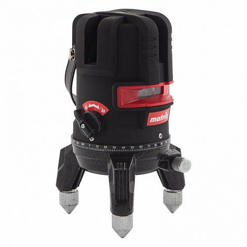 Лазерный уровень ML 05 Red, 20 м, 635 нм, резьба 5/8"// Matrix Лазерный уровень ML 05 Red, 20 м, 635 нм, резьба 5/8"// Matrix