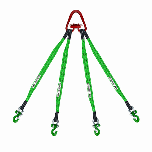 Строп HITCH REGULAR 4СТ 5,0т 4,50м SF6 50мм Строп HITCH REGULAR 4СТ 5,0т 4,50м SF6 50мм