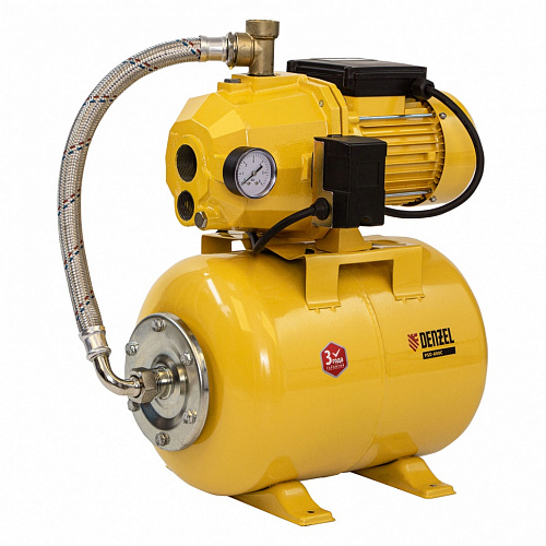 Насосная станция эжекторная PSD800C, 800 Вт, 2400 л/ч, ресивер 24 л, всасывание 20 м// Denzel Насосная станция эжекторная PSD800C, 800 Вт, 2400 л/ч, ресивер 24 л, всасывание 20 м// Denzel